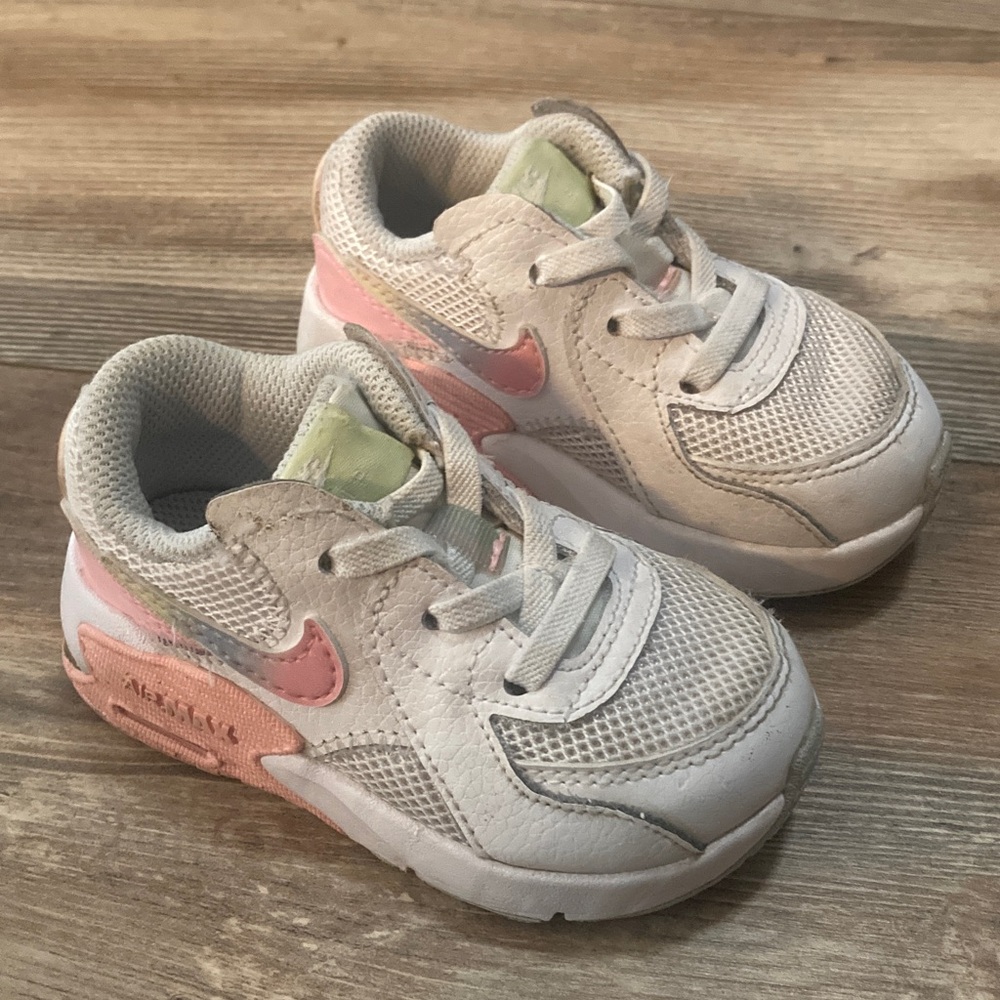 Nike Air Max Baby Girls 5C Sneakers White & Pink